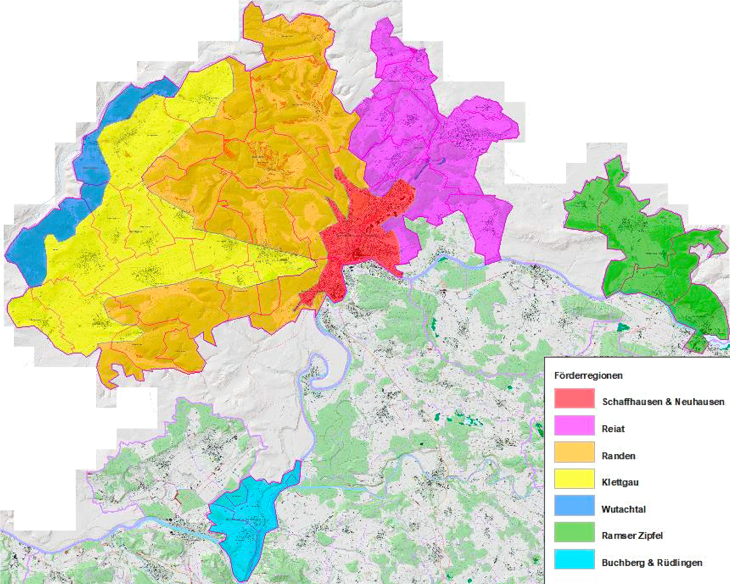 Wildbienen-Förderregionen Kanton Schaffhausen